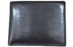 Pánská kožená peněženka - černá