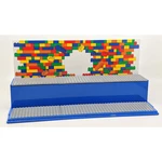 LEGO Iconic herní a sběratelská skříňka modrá