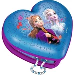 Ravensburger 3D puzzle Šperkovnice Srdce Disney Ledové království II 54 dílků