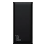Baseus Bipow Power Charge Powerbank 10000mAh 18 W, fekete