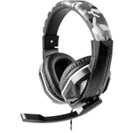 Steelplay HP42 herný headset jack 3,5 mm káblový cez uši maskáčová šedá stereo