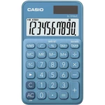 Casio SL-310UC-BU vrecková kalkulačka modrá Displej (počet miest): 10 solárny pohon, na batérie (š x v x h) 70 x 8 x 118