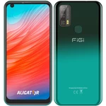 Mobilný telefón Aligator FiGi Note 3 (AFN3GN) zelený smartfón • 6,8" uhlopriečka • IPS displej • 1600 × 720 px • obnovovacia frekvencia 60 Hz • proces