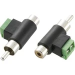 Cinch adaptér cinch zástrčka - cinch zásuvka, šroubovací TRU COMPONENTS 1572281, 1 ks