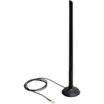 Wlan anténa s magnet. základnou, 6,5 dBi, 2,4 / 5 GHz, Delock