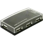 USB 2.0 hub Delock 61393 4 porty, černá