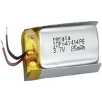 Akumulátor Li-Pol Renata, 3,7 V, 85 mAh, ICP641414PE