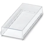 Kryt pouzdra na DIN lištu Phoenix Contact EMG100-H 15MM KLAR 100 x 15 , 5 ks