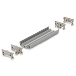 Montážní patice pouzdra na DIN lištu Weidmüller PF RS 45 GR 2000 2 x 45 , šedá, 2 m
