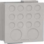 Průchodka Icotek DT 1 (41500), IP54, 42 x 41,5 mm, šedá