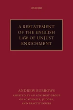 A Restatement of the English Law of Unjust Enrichment