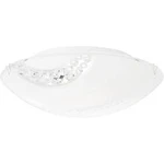 LED stropní svítidlo Brilliant Pinola G96866/85, 12 W, Vnější Ø 30 cm, N/A, bílá, transparentní