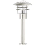 LED venkovní stojací osvětlení Brilliant Terrence 45784/82, E27, 60 W, N/A, nerezová ocel