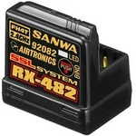 4-kanálový přijímač SANWA SAN-107A41257A 2,4 GHz Zásuvný systém JR