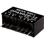 DC/DC měnič napětí, modul Mean Well DPAN02C-05, 200 mA, 2 W, Počet výstupů 2 x