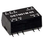 DC/DC měnič napětí, modul Mean Well DETN01N-05, 100 mA, 1 W, Počet výstupů 2 x