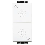 Legrand spínač žaluzií / tlačítko pro žaluzie Living&Light bílá N4037