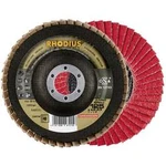 Vějířovitý brusný kotouč Rhodius JUMBO SPEED 208743, Ø 115 mm/