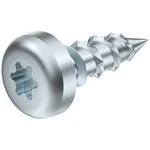 Závitníkové šrouby křížová drážka Philips OBO Bettermann 3498096, 16 mm, ocel, 100 ks