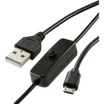 Renkforce Napájecí kabel 1.00 m černá, RF-4495300