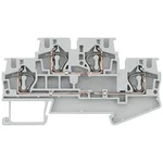 Dvojitá svorka přípojka s pružinovým protitahem Siemens 8WH20200AG00, šedá, 50 ks