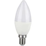 LED žárovka V-TAC 2754 230 V, E14, 4.5 W = 25 W, RGBW, A+ (A++ - E), tvar svíčky, ovládání přes mobilní aplikaci, stmívatelná, 1 ks