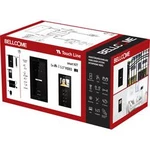 Kabelový domovní video telefon Bellcome Smart+ 3.5” Video-Kit 1 Familie VKM.P1F3.T3S4.BLB04, černá