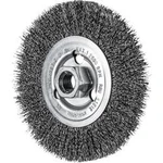 Kulatý kartáč KŮŇ 115 x 25 mm, tloušťka drátu 0,3 mm Se závitem M14 PFERD POS RBU 11512/M14 ST 0,30, 43502201, 1 ks