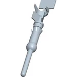 Kolíkový kontakt CPC TE Connectivity 66602-9, samostatný kontakt pro kulatý faston, Provedení konektoru: kolíkový kontakt 1, 1 ks