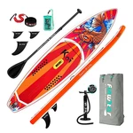 [EU Direct] FunWater Inflatable Stand Up Paddle Board 350 x 84 x 15 cm Complete Accessories Inflatable Paddle Board With
