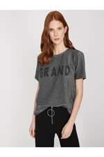 Koton T-Shirt - Gray - Regular fit