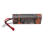ZOP Power 7.6V 6000mAh 100C 2S LiPo Battery T Deans Plug for RC Car