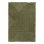 Zelený vlnený koberec Flair Rugs Estela, 160 x 230 cm