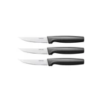 Sada kuchynských nožov Fiskars Functional Form 3 ks súprava steakových nožov • 3 ks v balení • čepeľ z japonskej nerezovej ocele • dĺžka čepele 11 cm 
