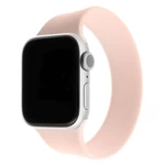 Remienok FIXED Silicone Strap na Apple Watch 38/40/41 mm, velikost S (FIXESST-436-S-PI) ružový naťahovací remienok k inteligentným hodinkám • určené p