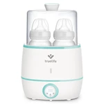 Ohrievačka dojčenských flašiek TrueLife Invio BW Double biely/zelený ohrievač dojčenských fliaš • výkon 500 W • LCD displej • funkcia udržiavania tepl