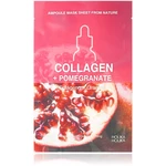 Holika Holika Ampoule Mask Sheet From Nature Collagen + Pomegranate plátenná maska so spevňujúcim účinkom 1 ks