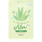 Skin79 Fresh Garden Aloe upokojujúca plátienková maska s aloe vera 23 g