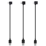 STARTRC Handheld Gimbal Data / Charging Cable 35cm Right Angle Plug Type-C / Lightning / Micro Plug for DJI OSMO Mobile