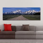 DYC 10354 Single Spray Oil Paintings Snow Mountain Photography For Home Decoration Paintings Wall Art