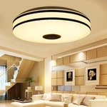 36/60W 220V/110-220V Dimmable Bluetooth WIFI LED Smart Ceiling Light 256 RGB Music Speaker Lamp APP Remote