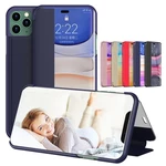 Bakeey Flip Bumper Window View with Foldable Stand PU Leather Protective Case for iPhone 11 Pro Max 6.5 inch