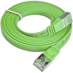 Slim Wirewin PKW-STP-SLIM-KAT6 2.0 GN RJ45 sieťové káble, prepojovacie káble CAT 6 U/FTP 2.00 m zelená plochý 1 ks