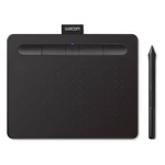 Tablet Wacom Intuos S Bluetooth (CTL-4100WLK) čierny grafický tablet • pracovná plocha 152×95 mm • rozlíšenie 2 540 lpi • rýchlosť snímania 133 pps • 