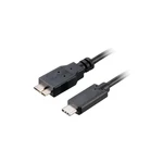 Kábel akasa USB-C 3.1/USB micro B, 1m (AK-CBUB29-10BK) čierny USB kabel • redukce z Micro B na Type-C • délka 1 m