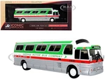 1966 GM PD4107 "Buffalo" Coach Bus "Indiana Motor Bus Company" Destination Indianapolis "Vintage Bus &amp; Motorcoach Collection" 1/87 (HO) Diecast M