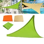 2x2x2m Triangle Sun Shade Sail Outdoor Garden Waterproof UV Tent Sunshade Canopy Awning Cover