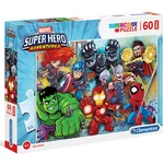 Clementoni - Puzzle Maxi 60 Superhero