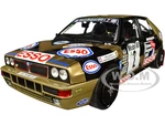 Lancia Delta HF Integrale 2 Yves Loubet - Jean-Marc Andrie 3rd Place "ADAC Rallye Deutschland" (1989) "Competition" Series 1/18 Diecast Model Car by