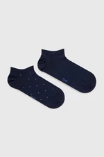 Ponožky Tommy Hilfiger 2-pak pánske, tmavomodrá farba, 701228534